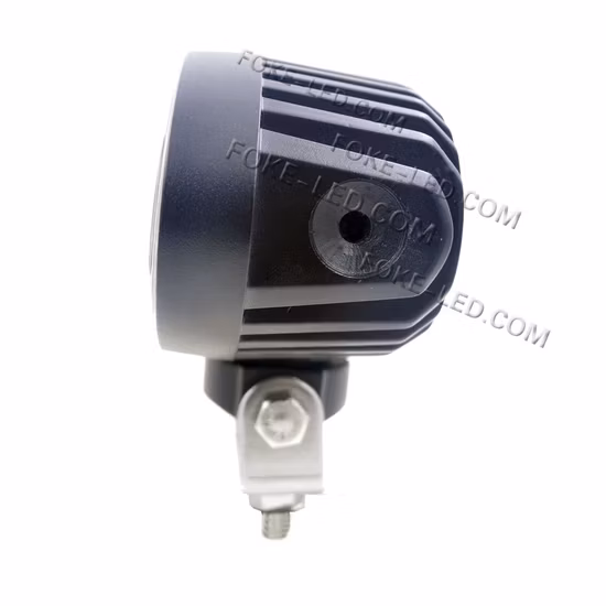 Faro da lavoro LED ovale CREE da 40W con staffa girevole