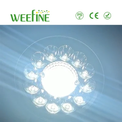 Luce di guida LED da lavoro CREE rotonda da 10 pollici ad alta luminosità da 99 W con lampadine LED CREE 3030