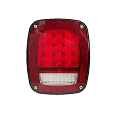 Fanale posteriore a LED rosso, parte del fanale posteriore con indicatore di direzione a LED