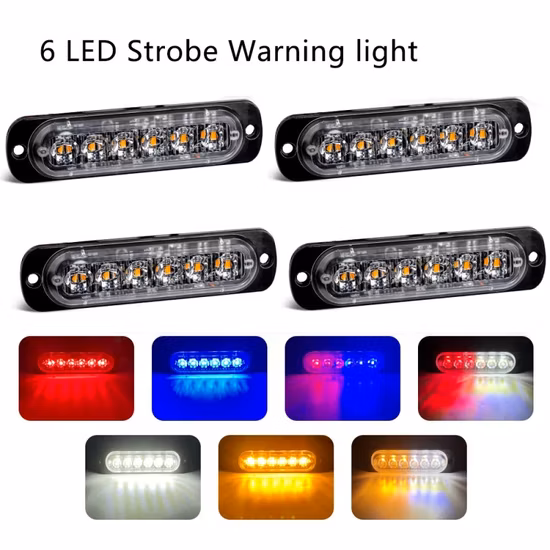 Luce di segnalazione laterale a LED ambra rossa 12V/24V per autocarriParti e accessori per veicoli, ricambi auto, luci e indicatori esterni!