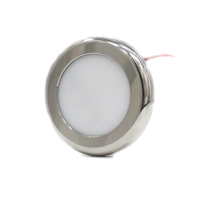 Moderna plafoniera LED 12V rotonda, impermeabile, per sale barche e autobus